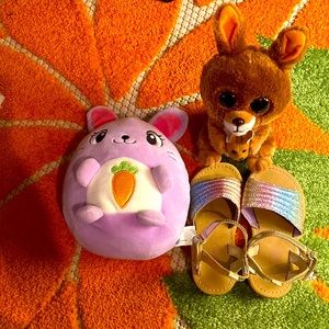Size 7 sparkly sandals